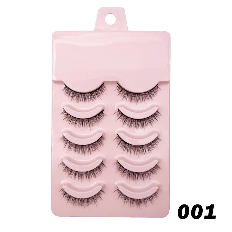 New Manga Lashes - Soft Natural Thick False Eyelashes