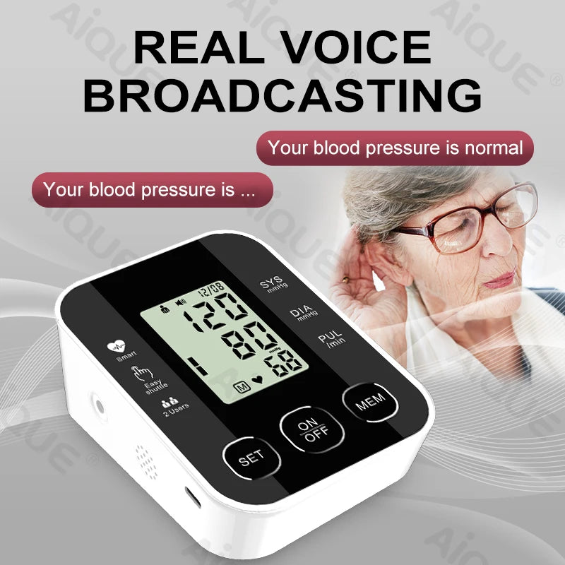 JUSTLANG Medical Arm Blood Pressure Monitor