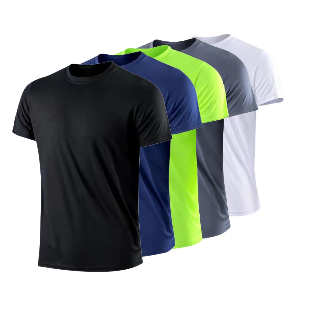 Men's Quick-Dry Gym T-Shirt – Moisture-Wicking & Breathable