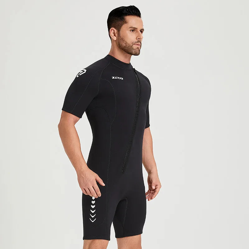3mm Short Sleeve Diving Wetsuit for Men & Women