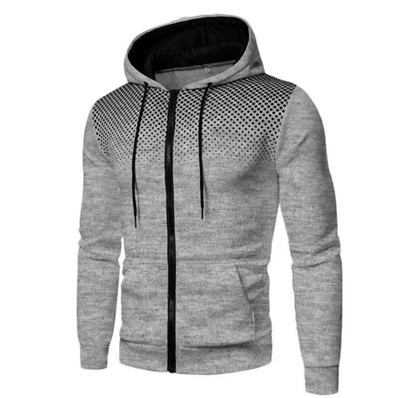 Men's Streetwear Hoodie Jacket – 2024 Zipper Sweatshirt