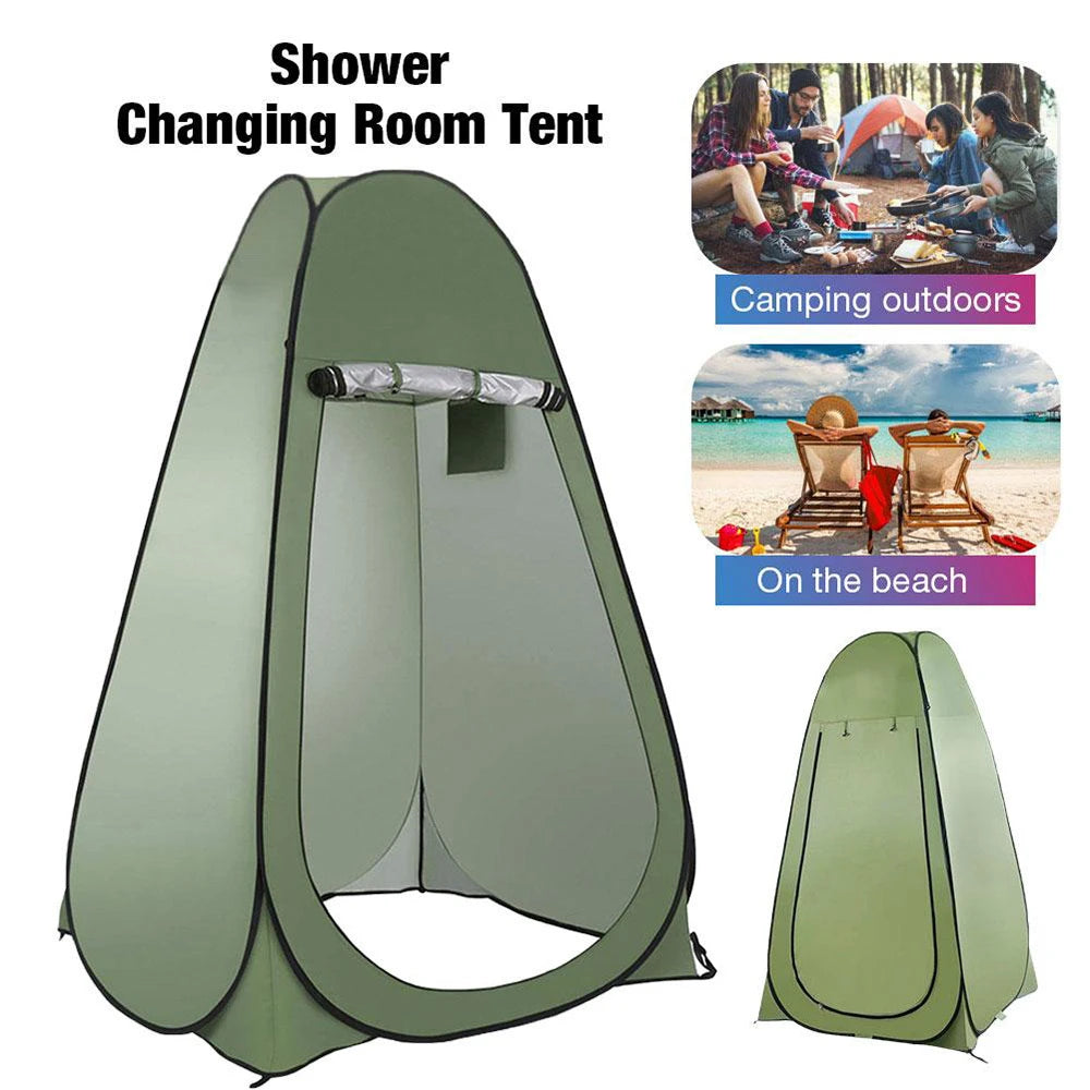 Portable Outdoor Camping Shower Tent – Simple Bath & Changing Room