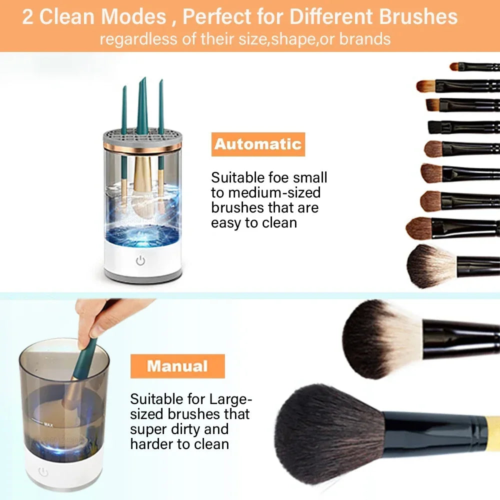 Electric Makeup Brush Cleaner & Dryer