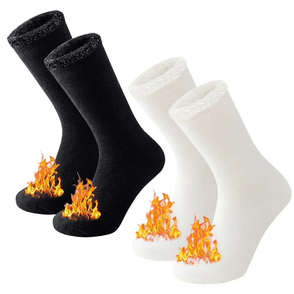 2 Pairs Pack Winter Thermal Socks: