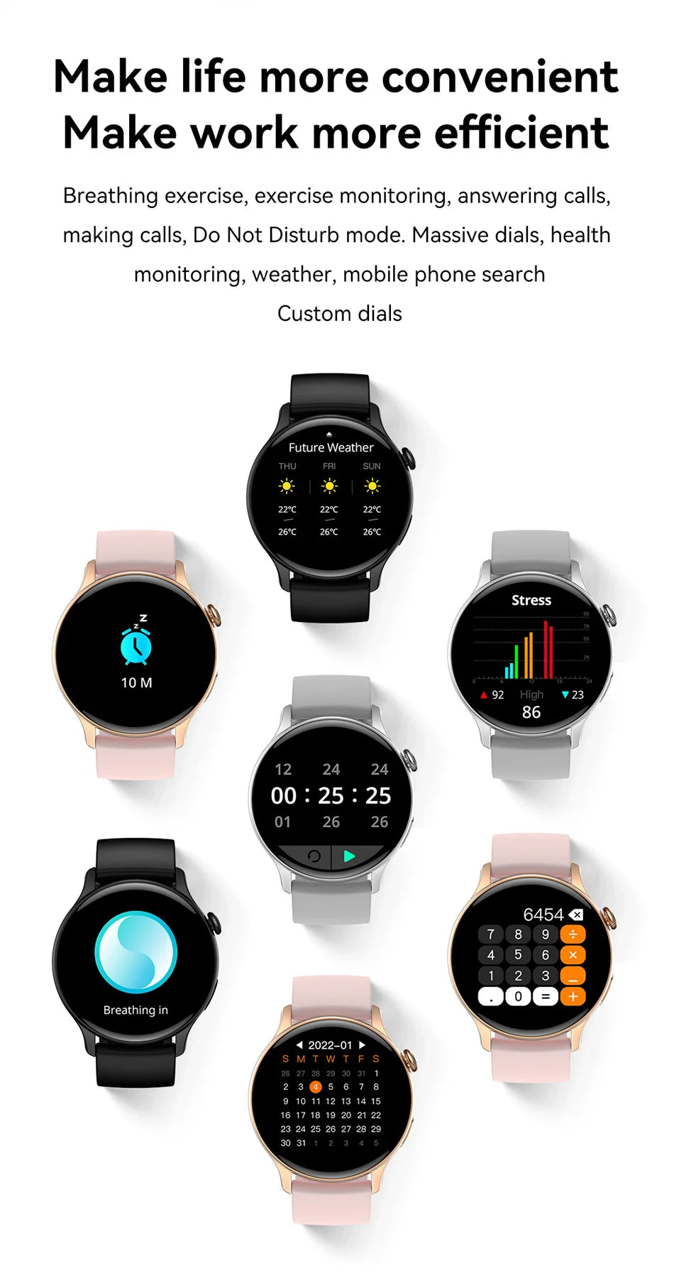 the 2024 NFC Smart Watch for Women: