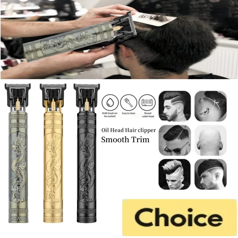 T9 Professional Hair Clipper – Cordless Beard & Body Trimmer