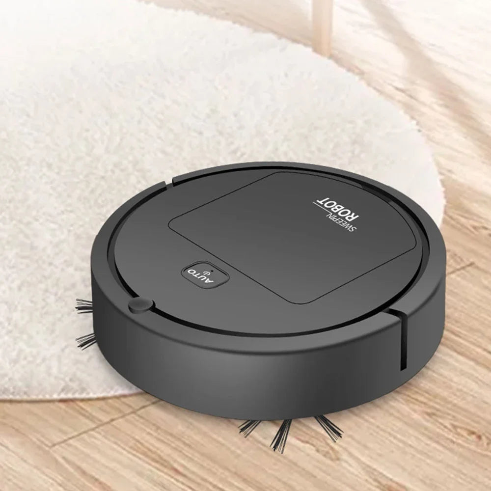 Xiaomi MIJIA Fully Automatic Smart Sweeper – 3-in-1 USB Vacuum Cleaner for Wet & Dry Cleaning