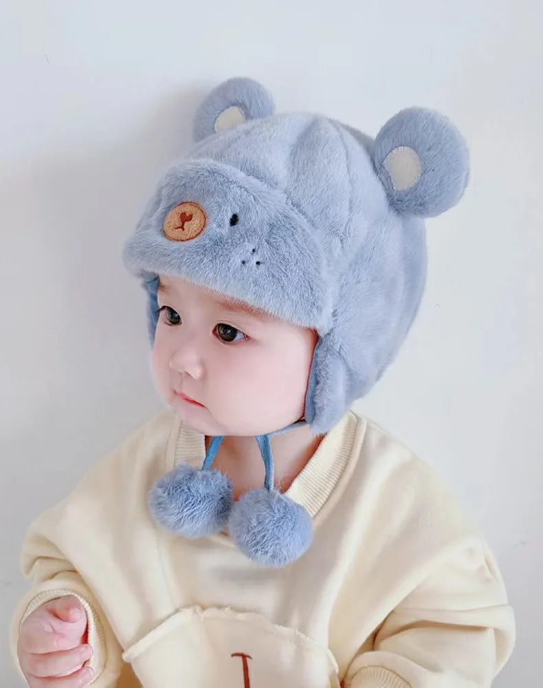 Cute Winter Warm Kids Hats: