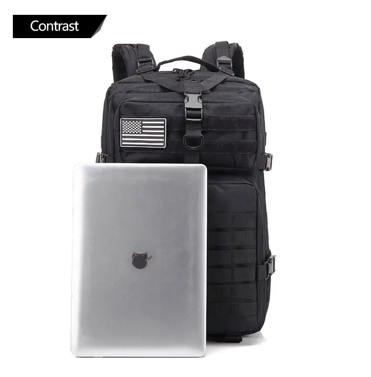 25L/35L/50L Tactical Backpack – Waterproof Outdoor Rucksack for Men