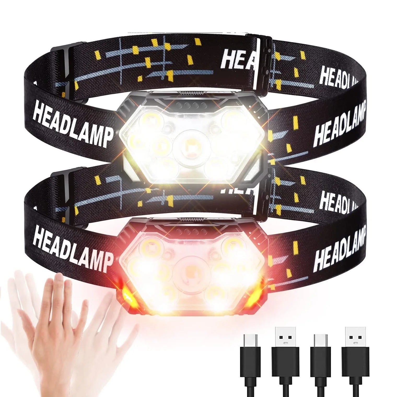 9 LED Strong Light Headlamp: