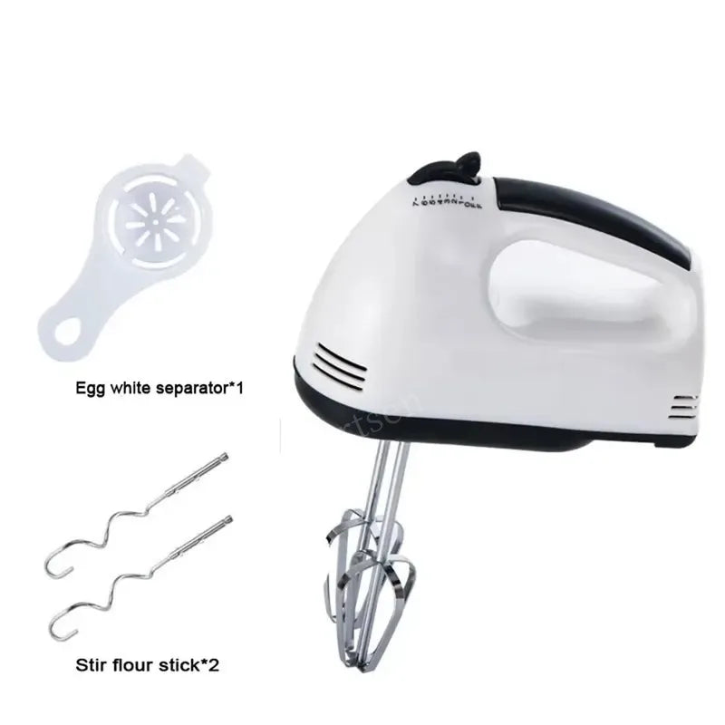 7-Speed Handheld Electric Mixer – Mini Multifunctional Egg Beater & Dough Blender