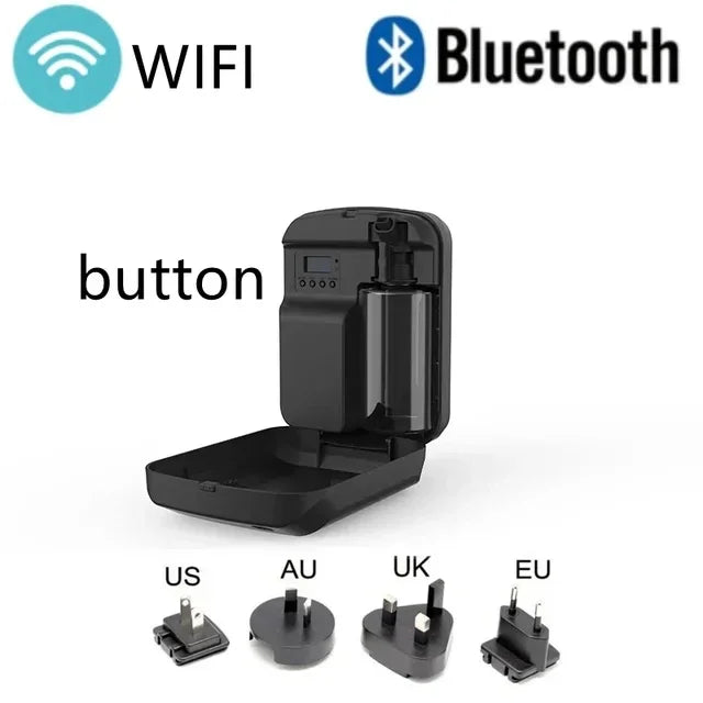 Smart Aroma Diffuser - Bluetooth Essential Oils Diffuser for Home & Hotels (500m³ Coverage)