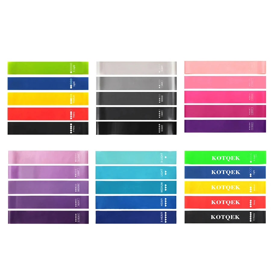 Fitness Resistance Bands Set – Home Workout & Yoga Training