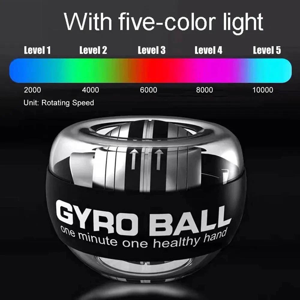 Wrist Force Ball – Alloy Steel Grip Strength & Massage Fitness Tool