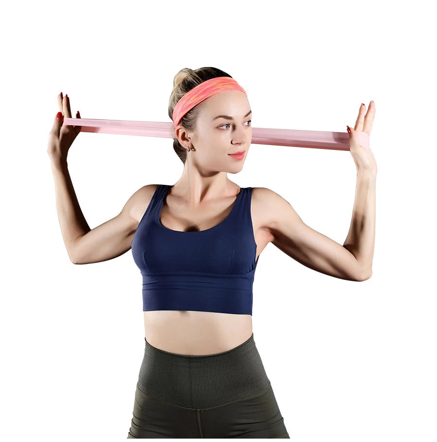 Fitness Resistance Bands Set – Home Workout & Yoga Training