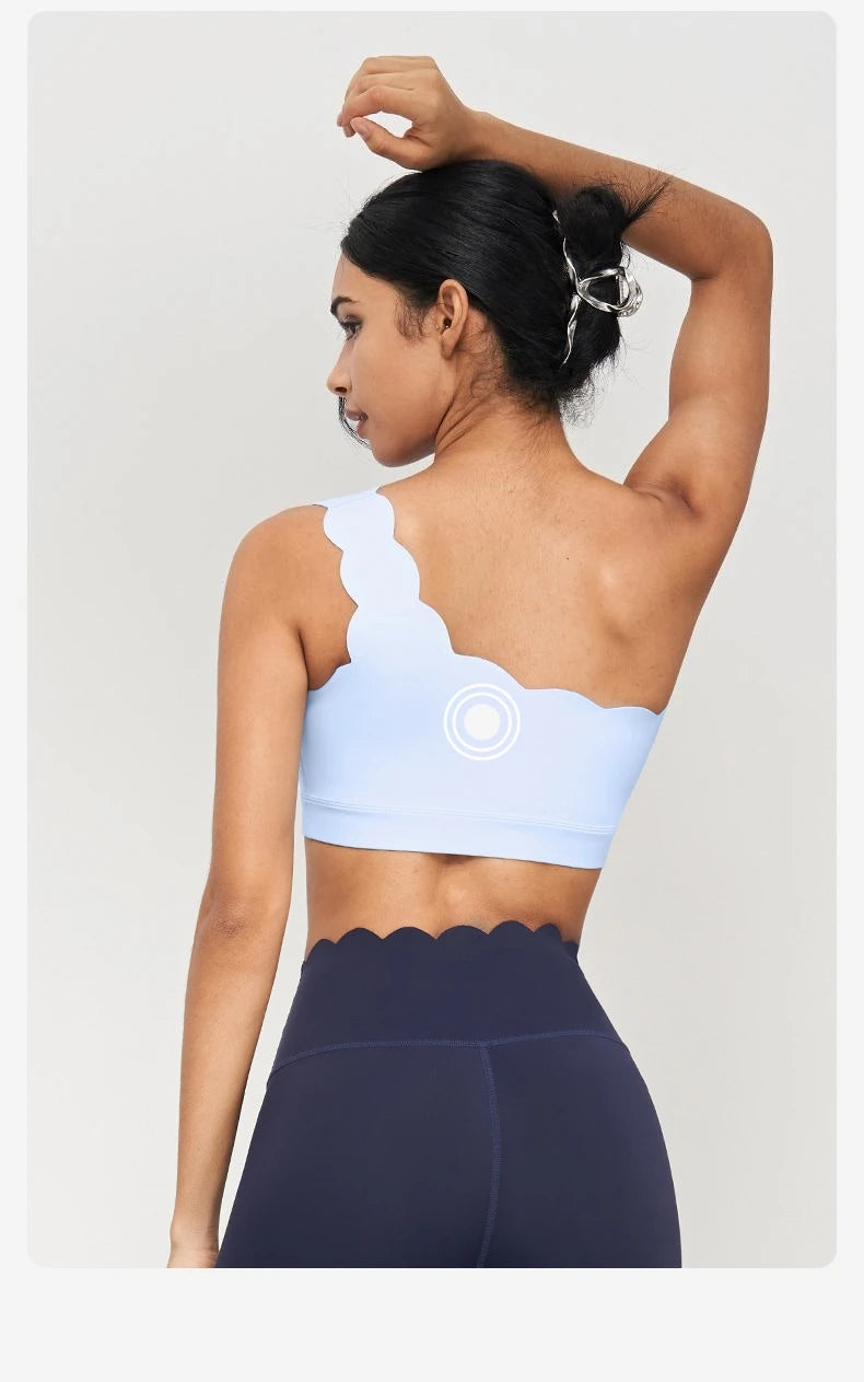 Women's Seamless Lycra Workout Set – Sports Bra, Leggings & Skirt