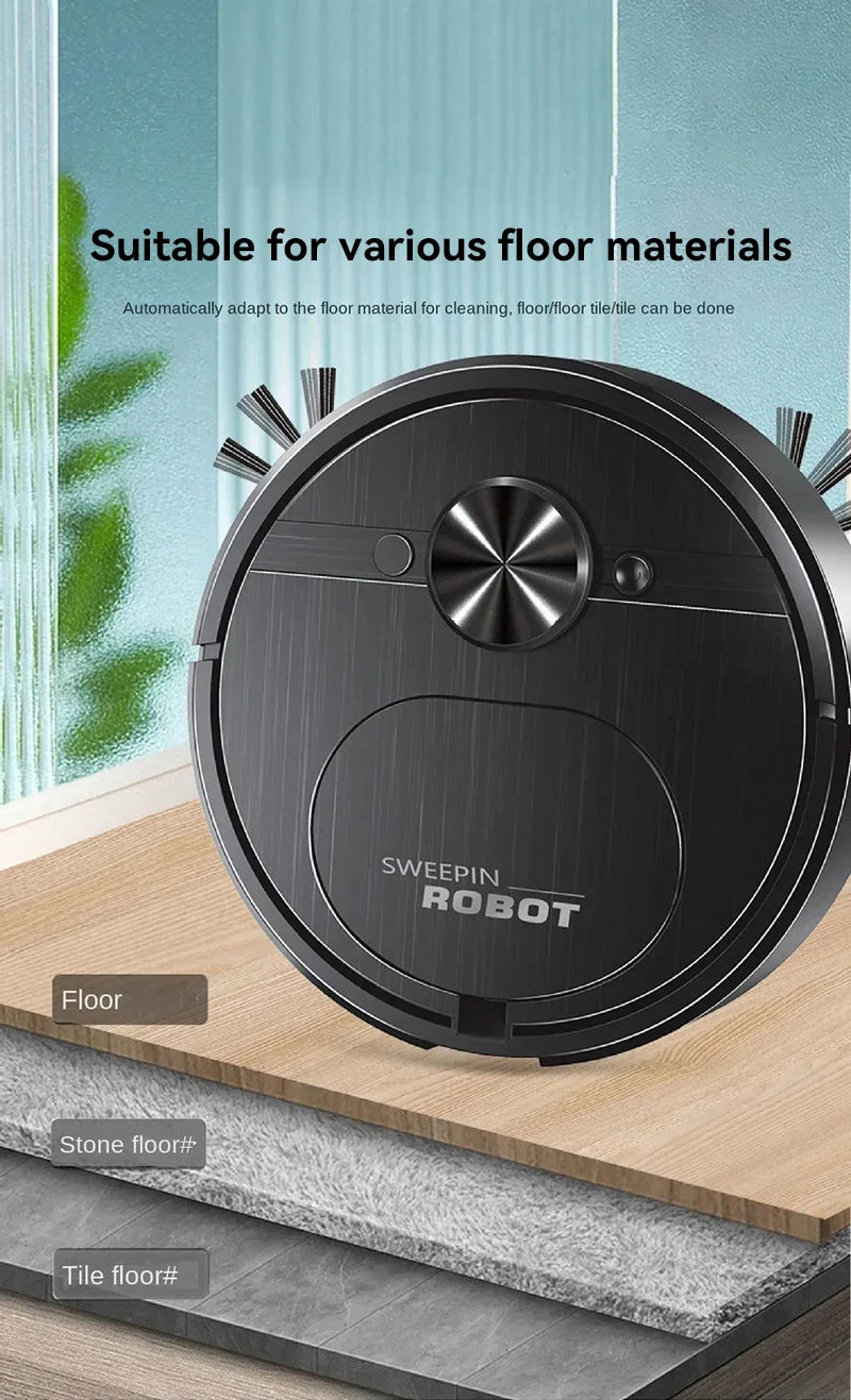 Xiaomi Smart 3-in-1 Robot Vacuum Cleaner – 4000Pa Suction for Pet Hair & Carpet