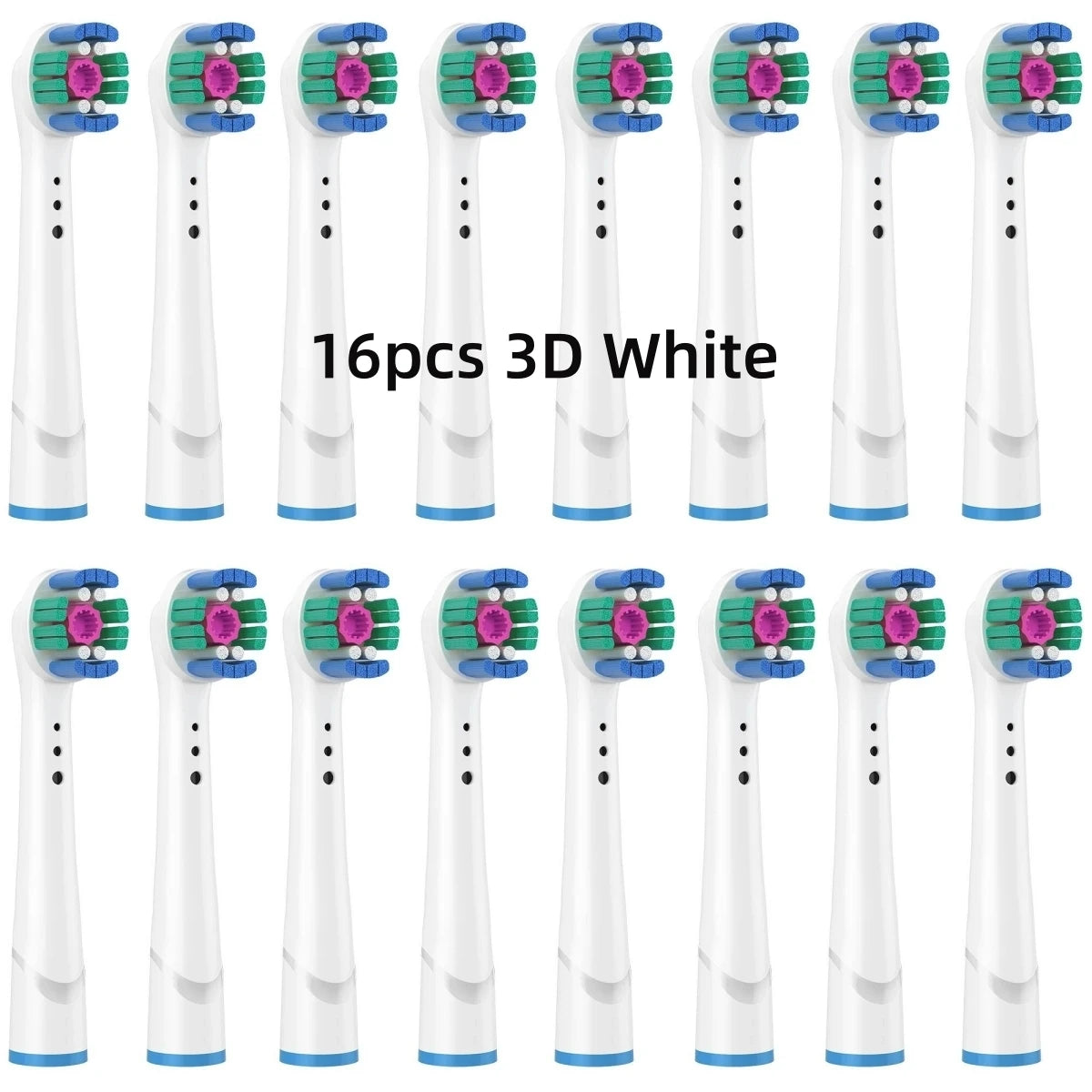 Upgrade Your Oral Care with 16/20PCS Brush Heads for Oral B Electric Toothbrush!