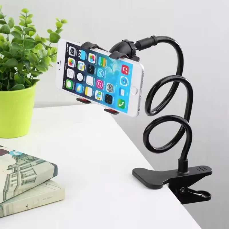 360° Clip Mobile Phone Holder Stand – Flexible & Portable