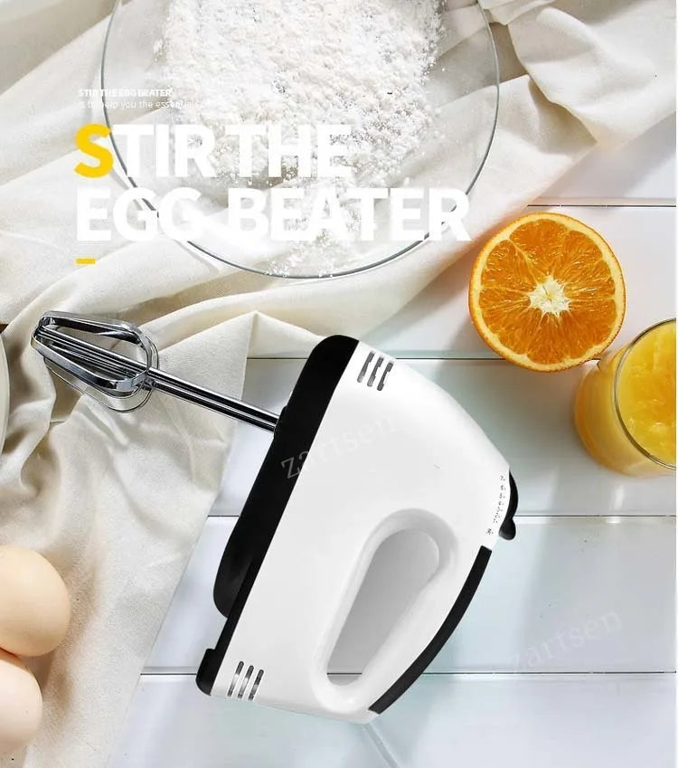 7-Speed Handheld Electric Mixer – Mini Multifunctional Egg Beater & Dough Blender