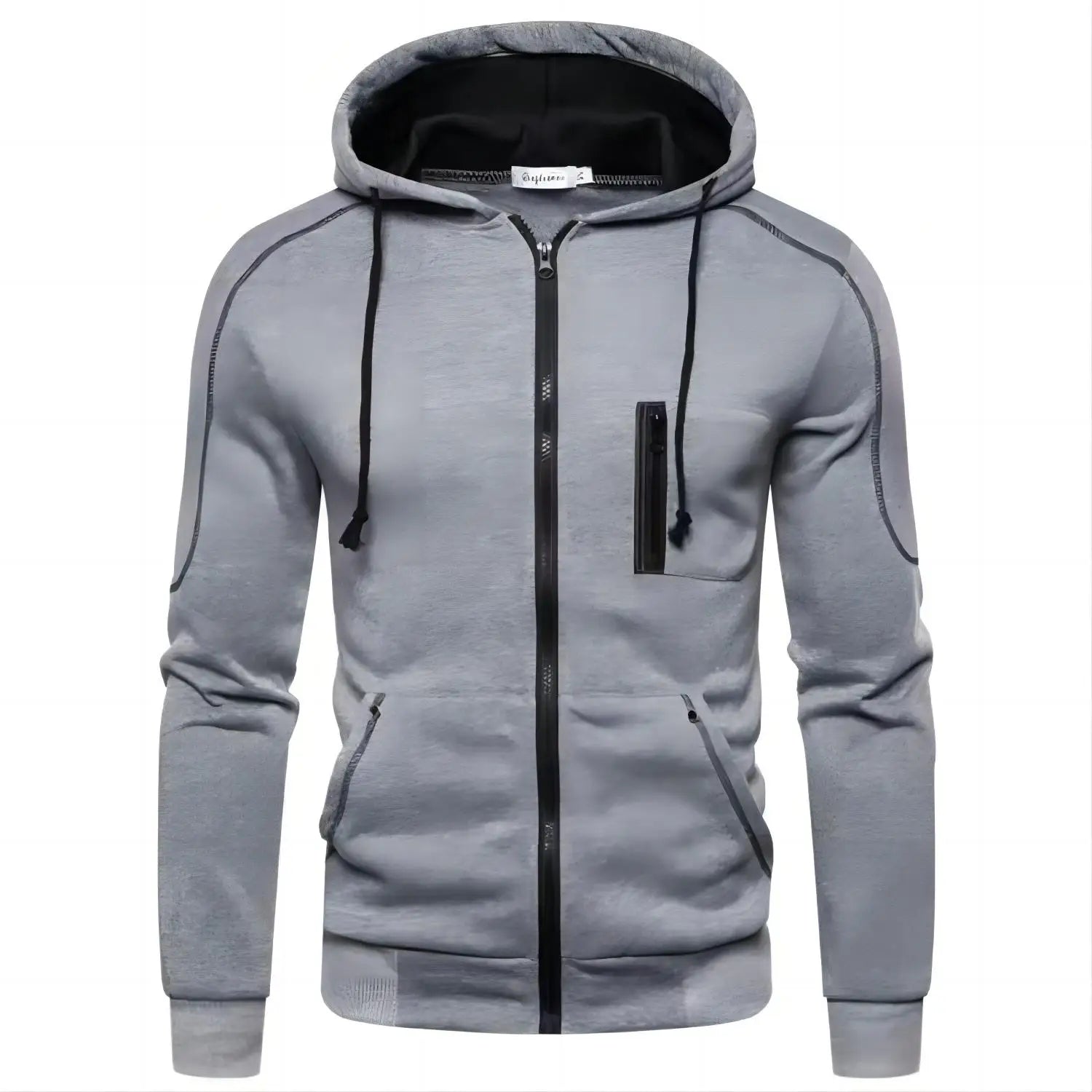 Men's Streetwear Hoodie Jacket – 2024 Zipper Sweatshirt