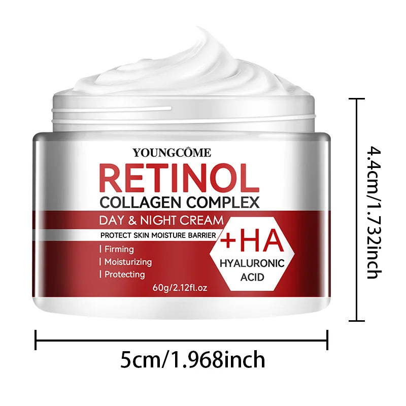 Retinol Collagen Facial Care Moisturizing Cream deeply nourishes  Suitable for dry and rough skin, Aging Face Cream Moisturizing