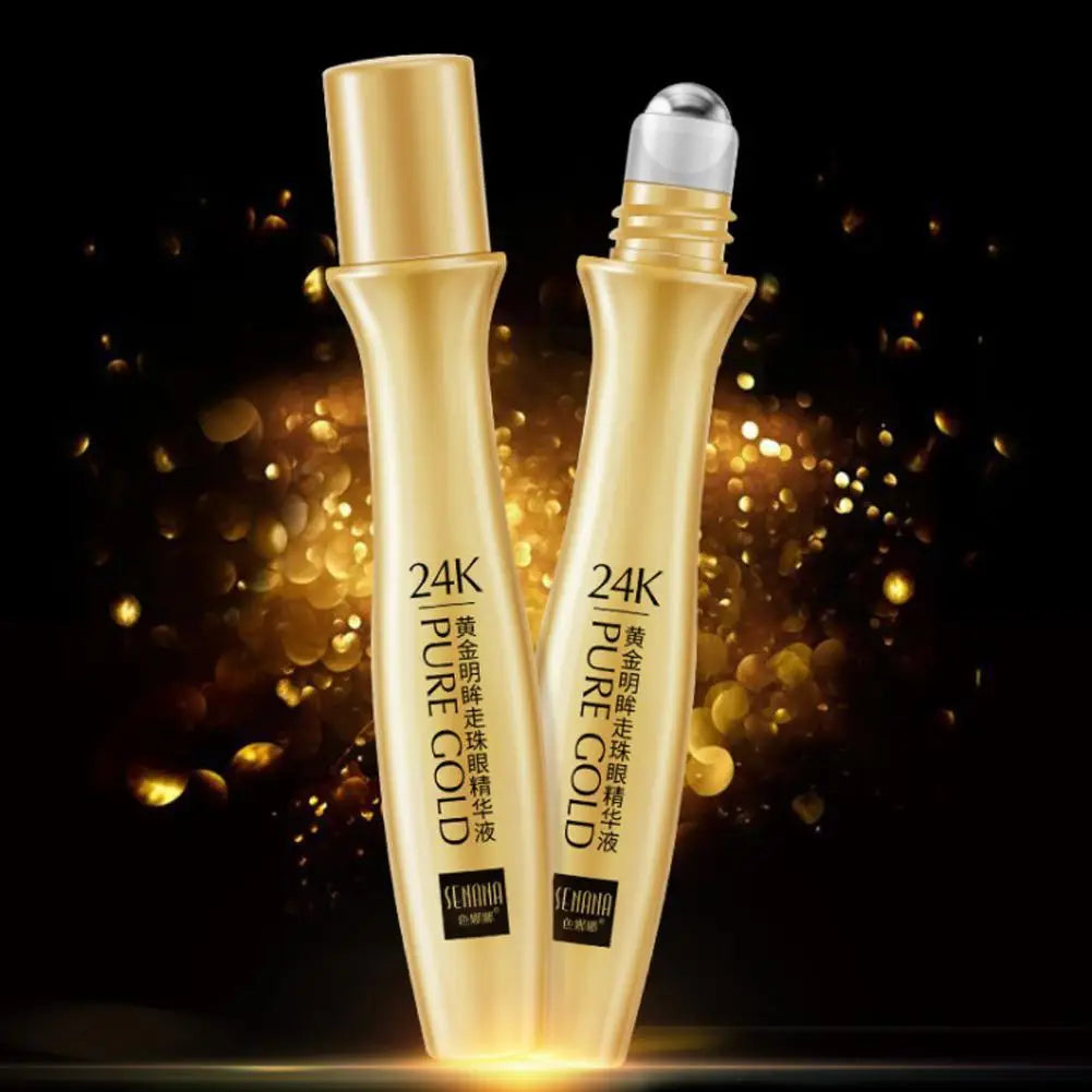 24K Gold Bright Eye Roller Eye Cream: