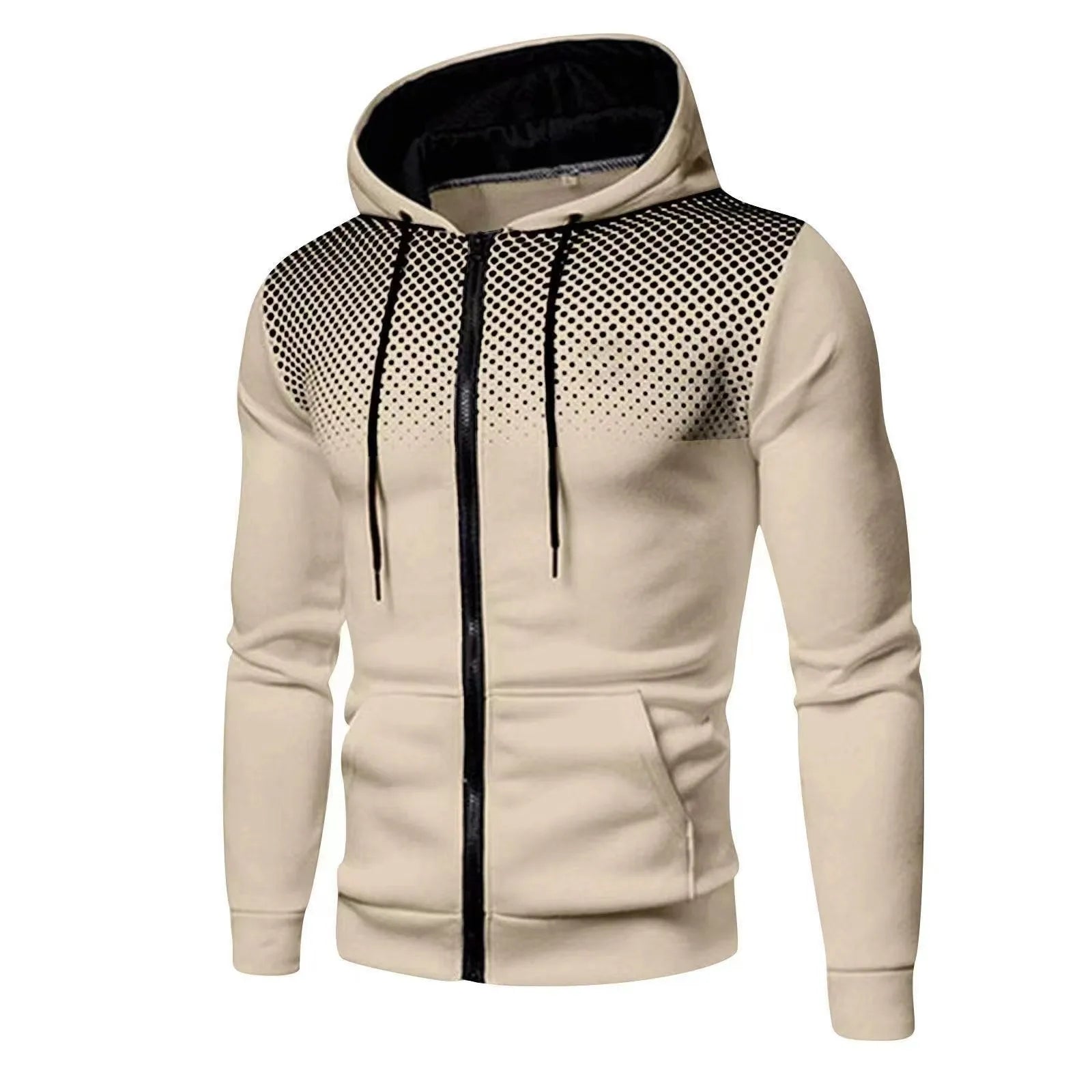 Men's Streetwear Hoodie Jacket – 2024 Zipper Sweatshirt