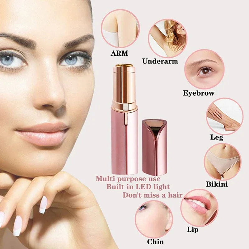 2024 New USB Electric Mini Epilator & Eyebrow Trimmer for Women