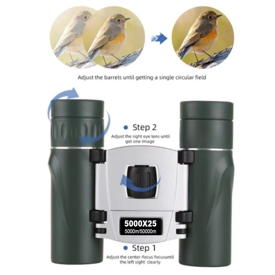 EagleView™ 50000m Zoom HD Monocular – BAK4 Long-Range Optics