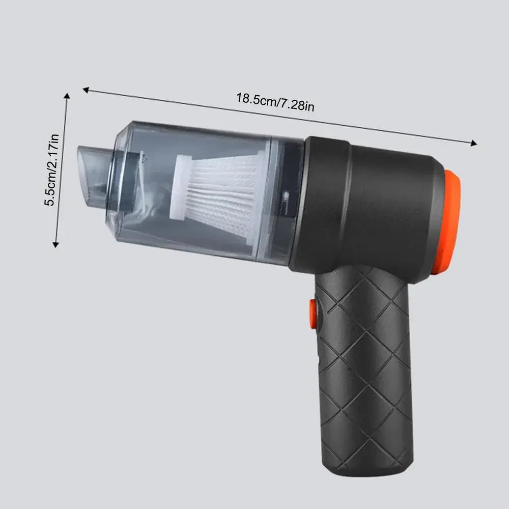 Wireless Car Vacuum Cleaner – 6000Pa Strong Suction