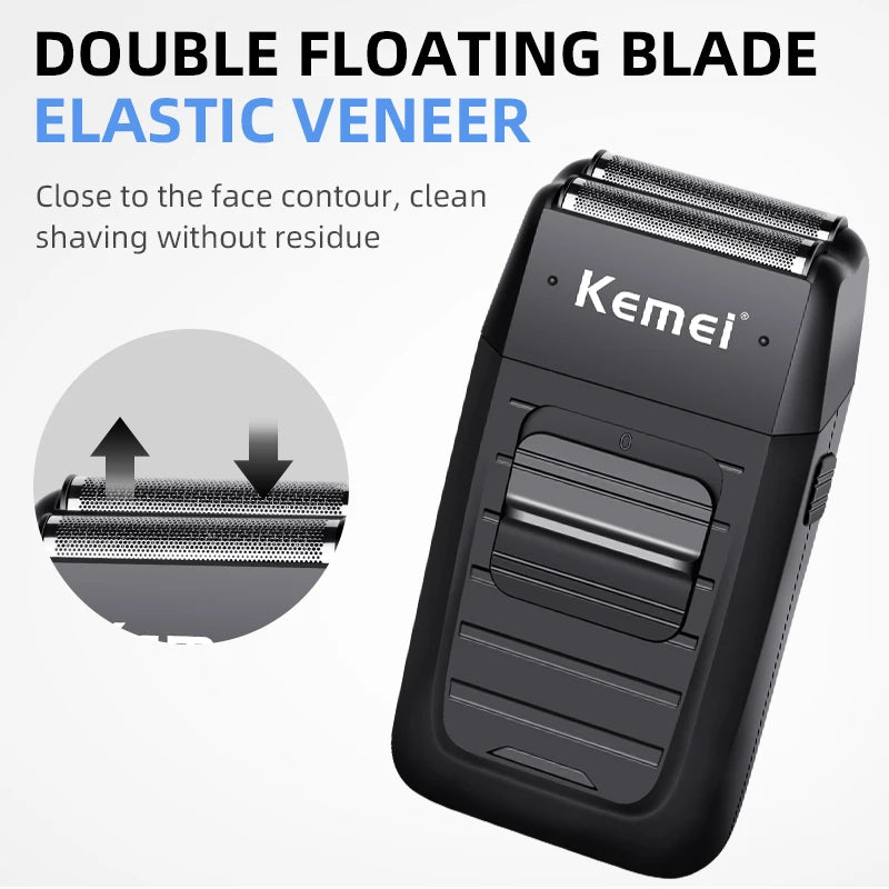 Kemei Rechargeable Cordless Shaver for Men – KM-1102