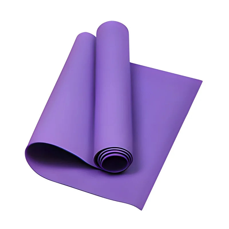 4MM Thick EVA Yoga Mat – Anti-Slip & Cushioned for Fitness