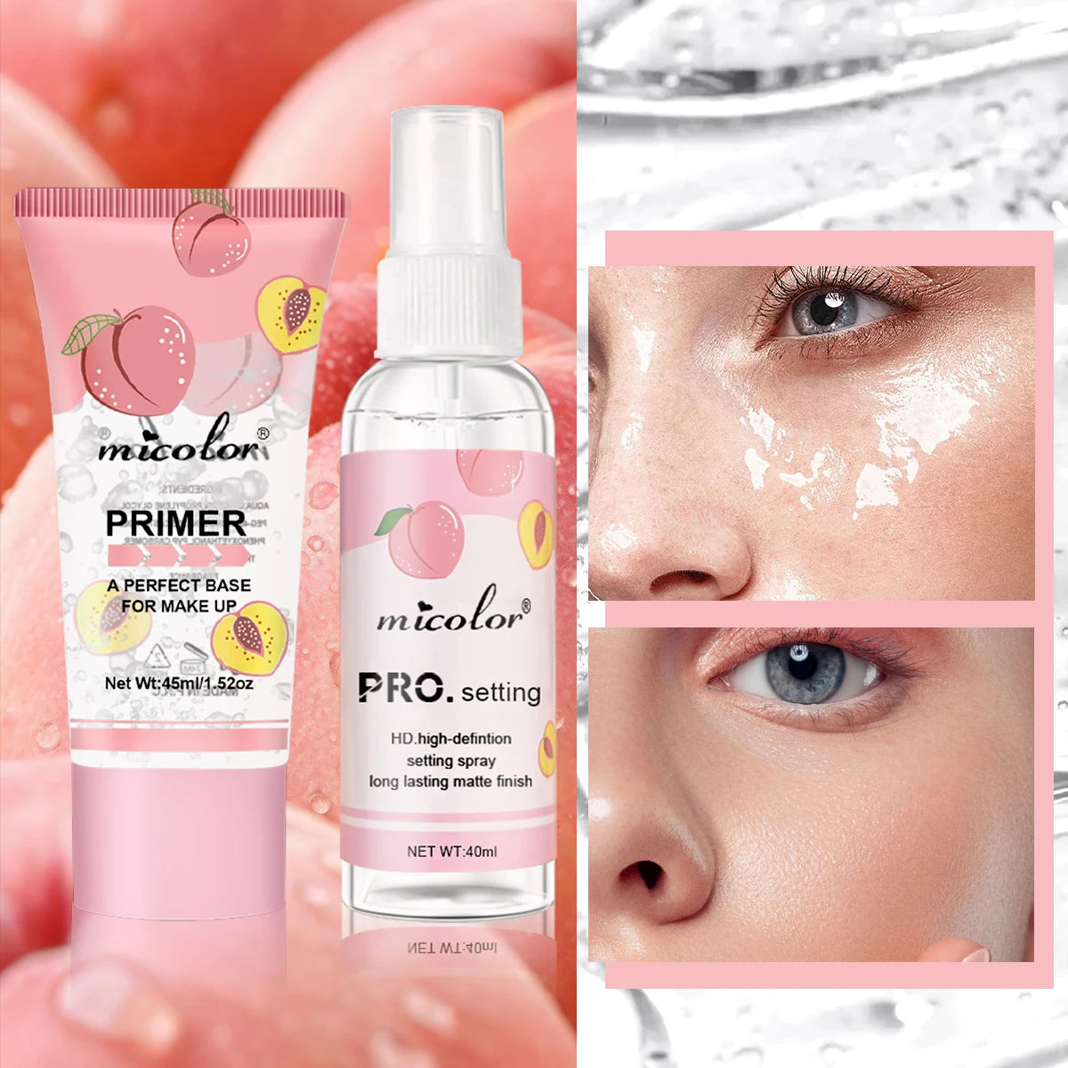 Transparent Jelly Primer – Long-Lasting Makeup Base Cream