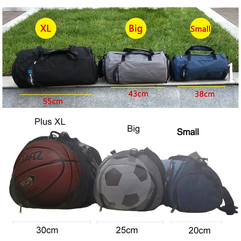 IX Large-Capacity Gym & Travel Duffel Bag