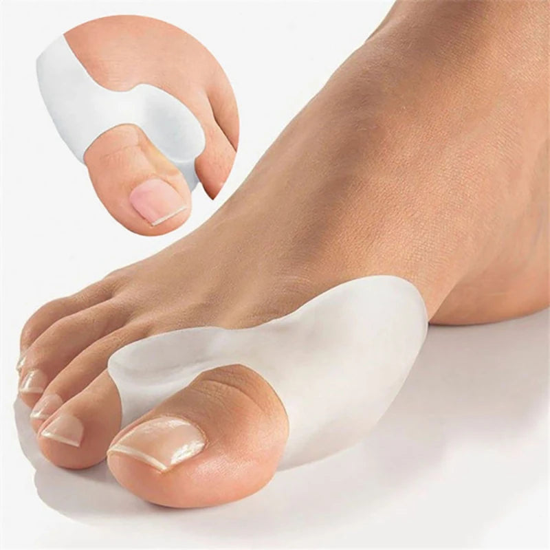 Say Goodbye to Bunion Discomfort with the 2pcs Soft Big Toe Corrector!