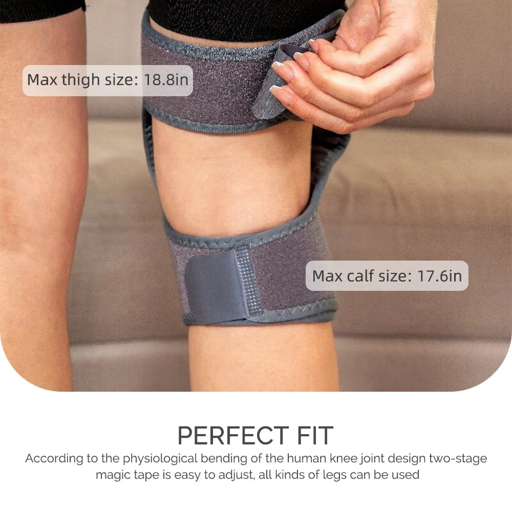 Electric Knee Massager with Vibration & Support