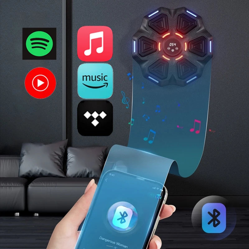 Music Boxing Machine - Smart Bluetooth Wall-Mounted Trainer, feel free to ask!