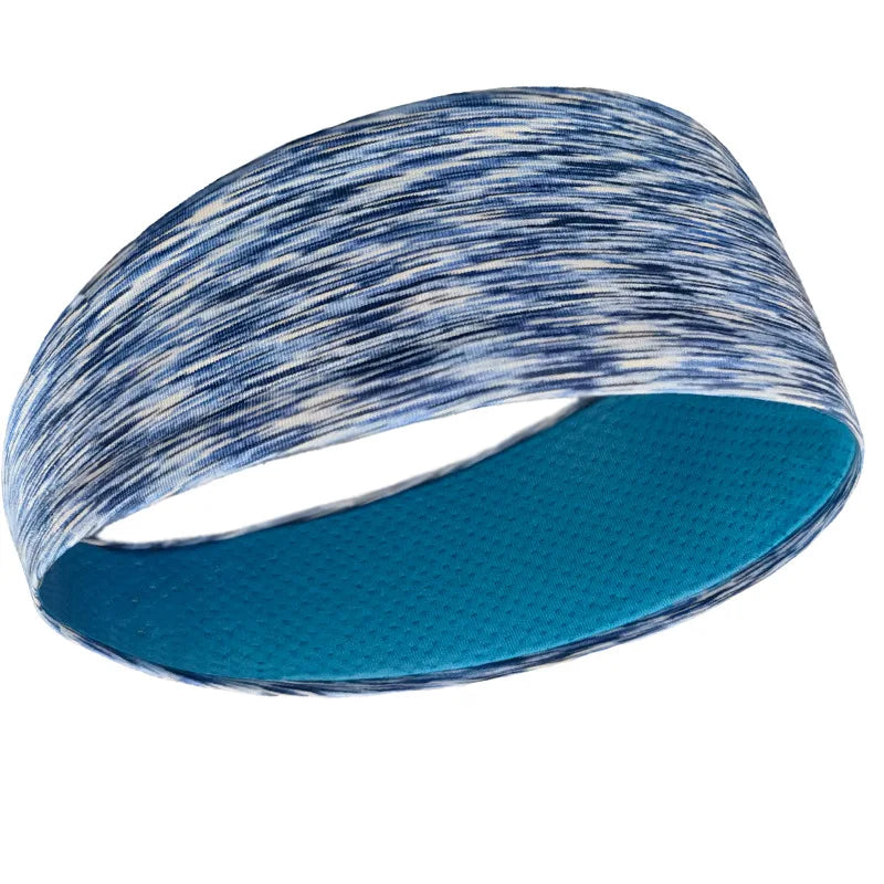 : Sports Sweatband for Men - Breathable Mesh Design Elastic Headband