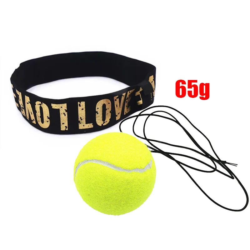 Boxing Speed Ball Headband – PU Punch Ball for MMA & Fitness Training