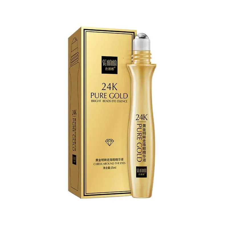 24K Gold Bright Eye Roller Eye Cream: