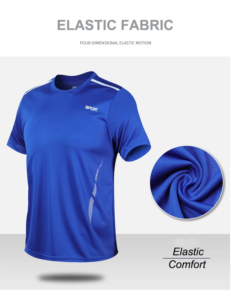 CHRLCK Men's Quick-Dry Running Set – Breathable Fitness Suit