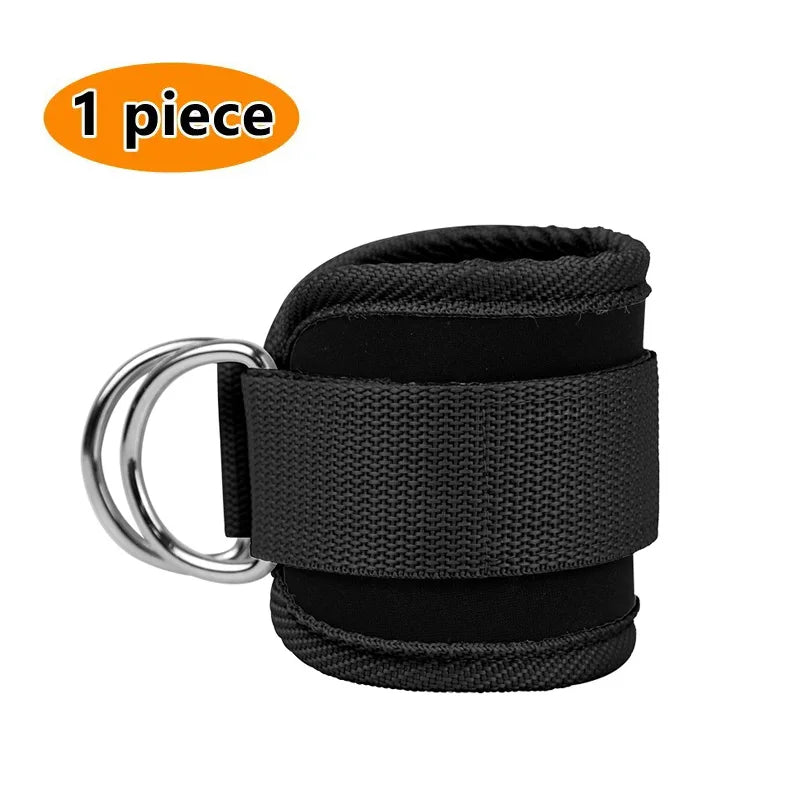 Double D-Ring Ankle Straps for Cable Machines – Glutes & Leg Training