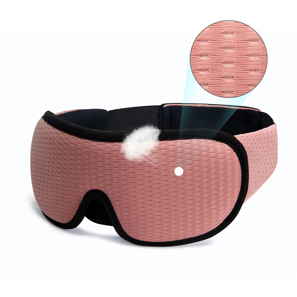 3D Sleeping Mask Block Out Light Soft Padded Sleep Mask