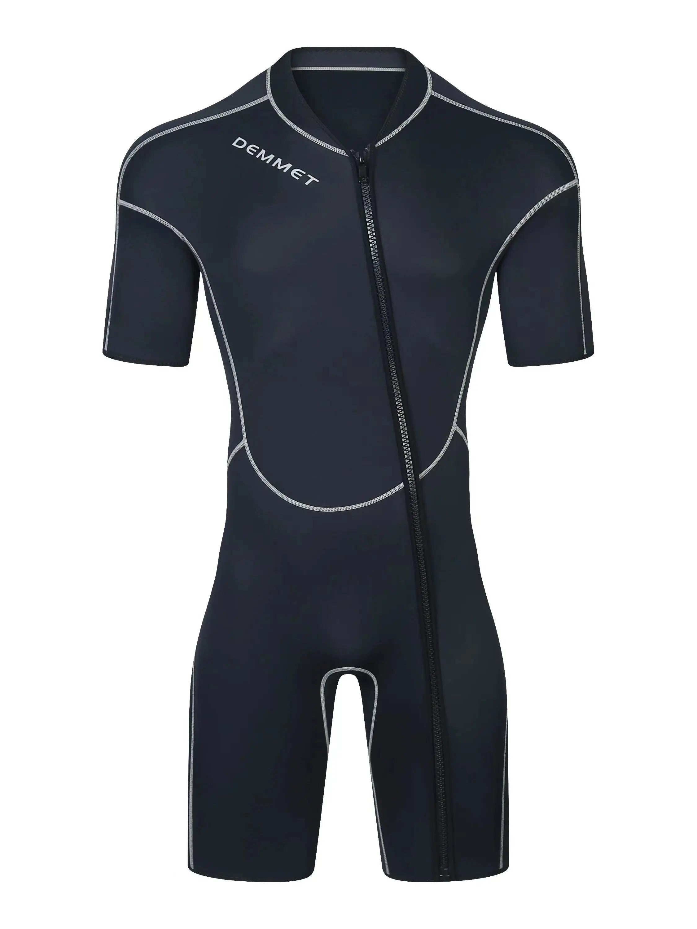 DEMMET 1.5mm Short Sleeve Neoprene Wetsuit for Men & Women