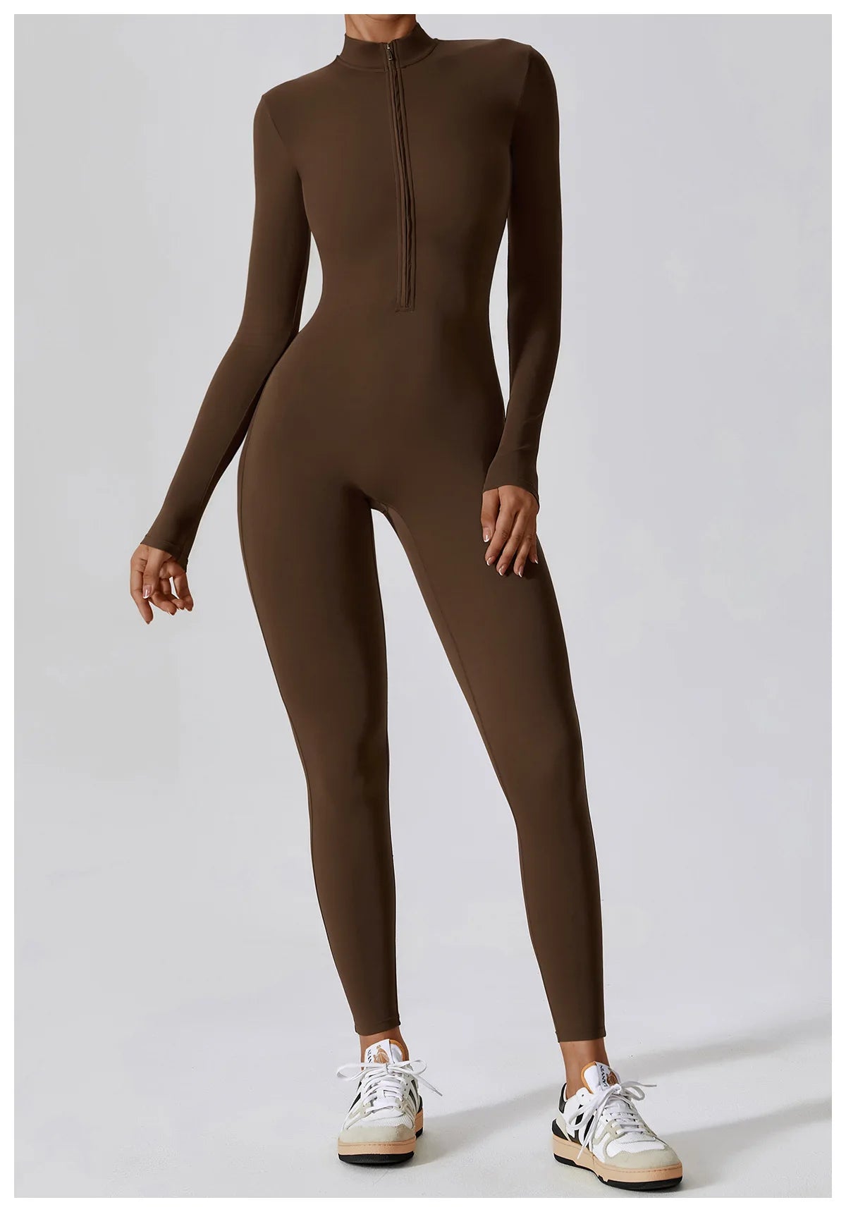 Women's Summer Zipper Workout Jumpsuit – Short Sports Tracksuit
