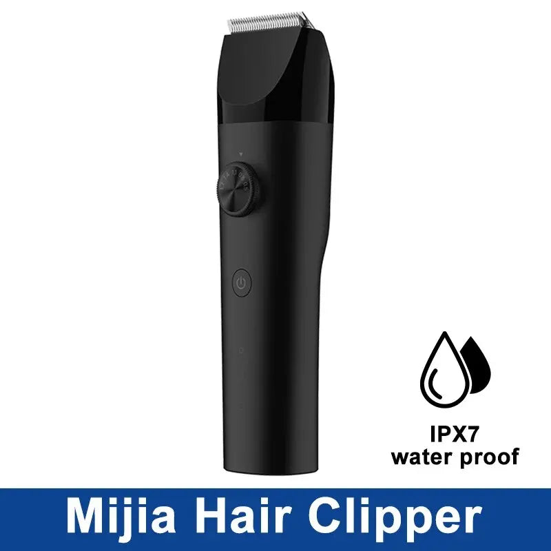 XIAOMI MIJIA Hair Trimmer Machine Hair Clipper1/2 IPX7 Waterproof Professional Cordless Men Electric Hair Cutting Barber Trimmer