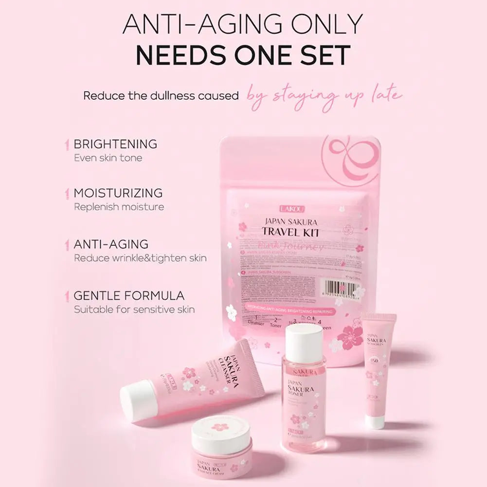 Complete Beauty Routine Gift Kit for Women travel kit