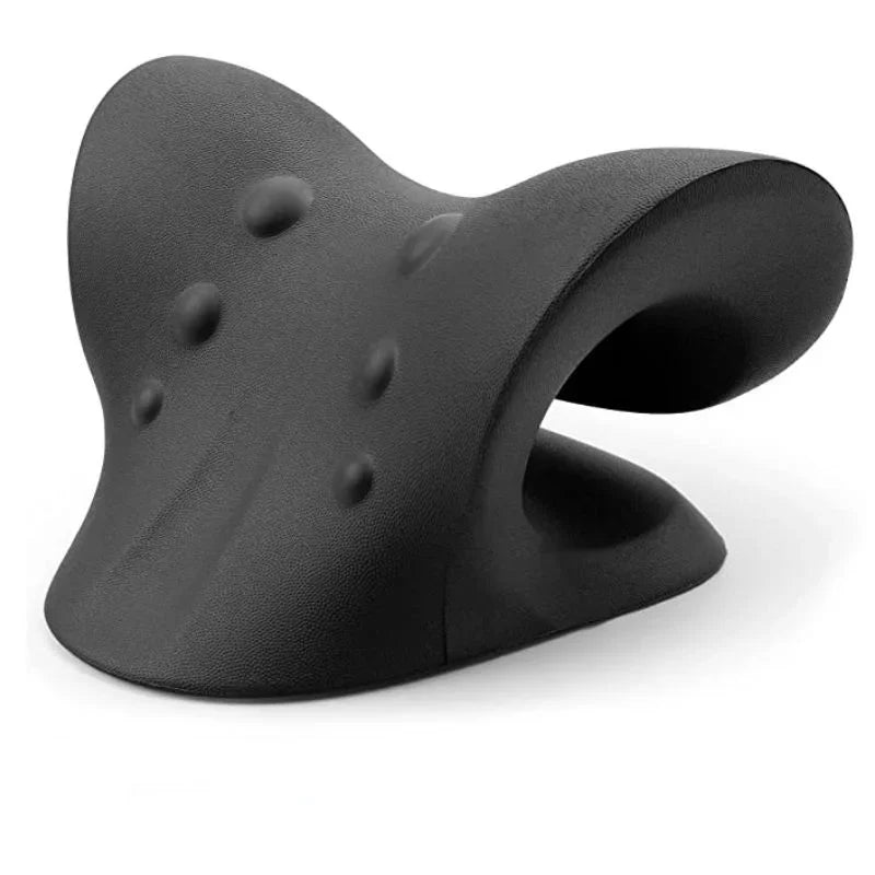 Neck & Shoulder Stretcher – Cervical Traction & Spine Alignment Pillow