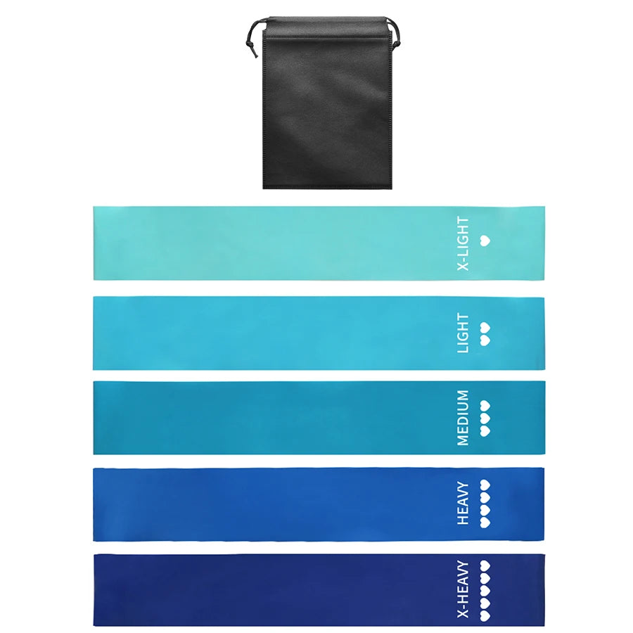 Fitness Resistance Bands Set – Home Workout & Yoga Training